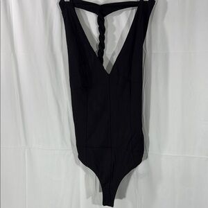 Muy Muy Black Body Suit Size L
